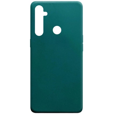 Силіконовий чохол Candy для Realme C3, Зеленый / Forest green