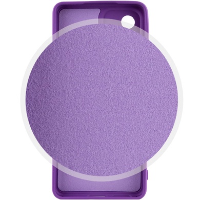 Чехол Silicone Cover Lakshmi Full Camera (A) для Samsung Galaxy A73 5G Фиолетовый / Purple