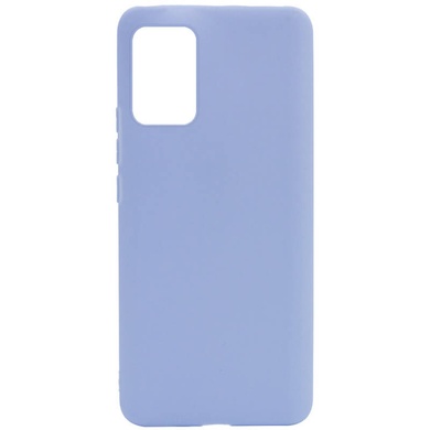 Силиконовый чехол Candy для Samsung Galaxy A72 4G / A72 5G Голубой / Lilac Blue