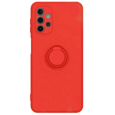 Чехол TPU Candy Ring Full Camera для Samsung Galaxy A72 4G / A72 5G Красный / Red
