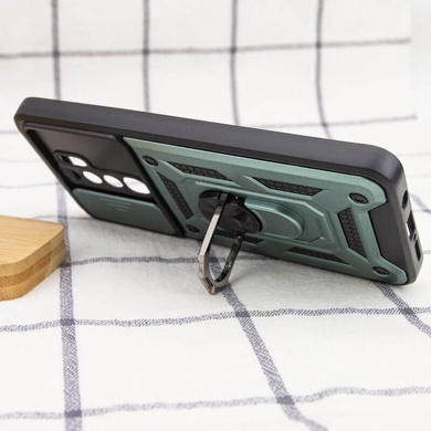 Ударопрочный чехол Camshield Serge Ring for Magnet для Xiaomi Redmi Note 8 Pro Зеленый