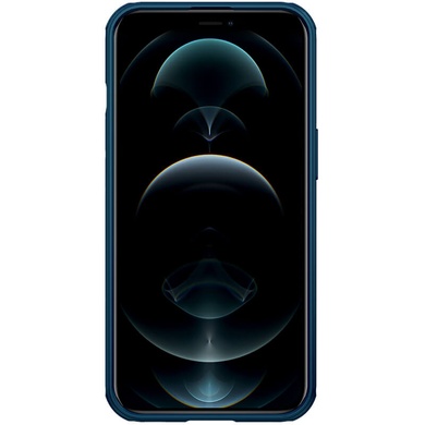 Карбонова накладка Nillkin CamShield Pro Magnetic для Apple iPhone 13 Pro Max (6.7"), Синий