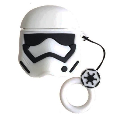 Силиконовый футляр Star Wars Force для наушников AirPods + кольцо, Stormtrooper