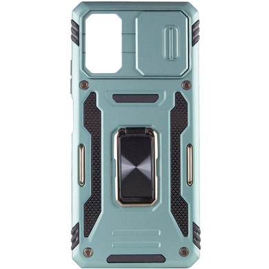 Удароміцний чохол Camshield Army Ring для Xiaomi Poco X4 Pro 5G, Зеленый / Light Green