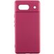 Чехол Silicone Cover Lakshmi (A) для Google Pixel 7a Бордовый / Marsala