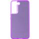 TPU+PC чехол Magic glow with protective edge для Samsung Galaxy S21 FE Purple