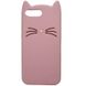 Силиконовая накладка 3D Cat для Apple iPhone 7 plus / 8 plus (5.5"), Розовый