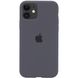 Чохол Silicone Case Full Protective (AA) для Apple iPhone 11 (6.1"), Сірий / Dark Grey