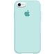 Чехол Silicone Case Full Protective (AA) для Apple iPhone 6/6s (4.7") Бирюзовый / Turquoise