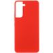 Чохол Silicone Cover Lakshmi (AAA) для Samsung Galaxy S21 FE, Червоний / Red