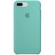Чохол Silicone case (AAA) для Apple iPhone 7 plus / 8 plus (5.5"), Бірюзовий / Ice Blue