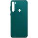 Силіконовий чохол Candy для Xiaomi Redmi Note 8 / Note 8 2021, Зеленый / Forest green