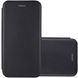 Кожаный чехол (книжка) Classy для Samsung Galaxy A02 Черный