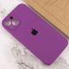 Чохол Silicone Case Full Camera Protective (AA) для Apple iPhone 14 Plus (6.7"), Фиолетовый / Grape