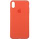 Чохол Silicone Case Full Protective (AA) для Apple iPhone XR (6.1 "), Помаранчевий / Apricot