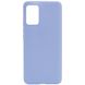 Силіконовий чохол Candy для Samsung Galaxy A72 4G / A72 5G, Голубой / Lilac Blue