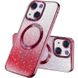 TPU чохол Delight case with MagSafe із захисними лінзами на камеру для Apple iPhone 15 (6.1"), Червоний / Red