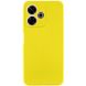 Чохол Silicone Cover Lakshmi Full Camera (AAA) для Xiaomi Redmi 13 4G / Poco M6 4G, Желтый / Yellow