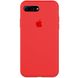 Чохол Silicone Case Full Protective (AA) для Apple iPhone 7 plus / 8 plus (5.5 "), Червоний / Red