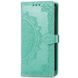 Шкіряний чохол (книжка) Art Case з візитницею для Samsung Galaxy A24 4G, Бірюзовий