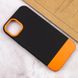 Чехол TPU+PC Bichromatic для Apple iPhone 11 Pro Max (6.5") Black / Orange