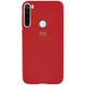 Чохол Silicone Cover Full Protective (AA) для Xiaomi Redmi Note 8T, Червоний / Dark Red