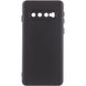 Чохол Silicone Cover Lakshmi Full Camera (A) для Samsung Galaxy S10, Чорний / Black