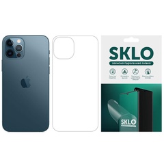 Защитная гидрогелевая пленка SKLO (тыл) для Apple iPhone 7 plus / 8 plus (5.5") Прозрачный