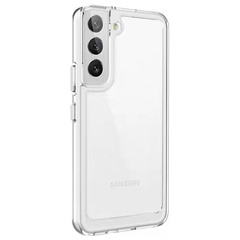 Чохол TPU+PC Clear 2.0 mm metal buttons для Samsung Galaxy S22+, Прозорий
