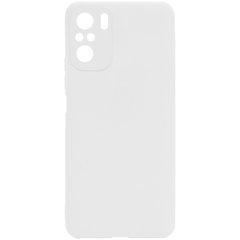 Силіконовий чохол Candy Full Camera для Xiaomi Redmi Note 10 / Note 10s, Білий / White