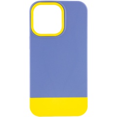 Чохол TPU+PC Bichromatic для Apple iPhone 13 Pro Max (6.7"), Blue / Yellow
