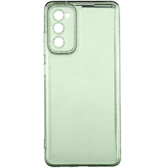 Чехол TPU Starfall Clear для Samsung Galaxy S21 FE Зеленый