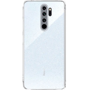 TPU чохол Twinkle із захистом камери для Xiaomi Redmi Note 8 Pro, Clear