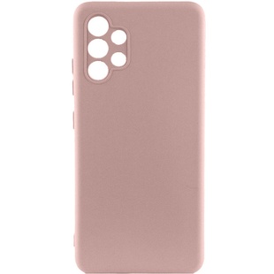 Чехол Silicone Cover Lakshmi Full Camera (A) для Samsung Galaxy A23 4G Розовый / Pink Sand