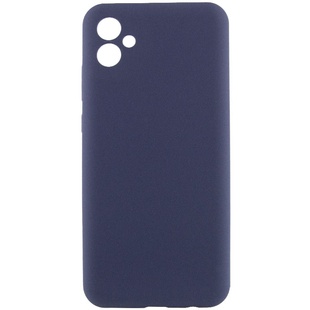 Чехол Silicone Cover Lakshmi Full Camera (AA) для Samsung Galaxy A06 Синий / Midnight blue