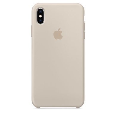 Чехол Silicone Case (AA) для Apple iPhone XS Max (6.5") Серый / Stone