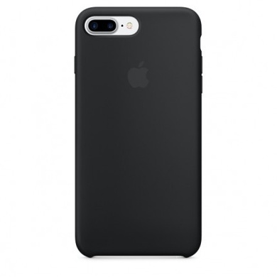 Чохол Silicone Case (AA) для Apple iPhone 7 plus / 8 plus (5.5 "), Чорний / Black