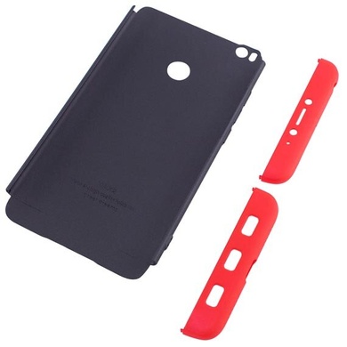 Пластикова накладка GKK LikGus 360 градусів для Xiaomi Mi Max 2, Черный / Красный