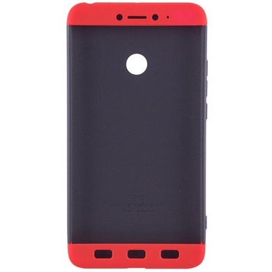 Пластикова накладка GKK LikGus 360 градусів для Xiaomi Mi Max 2, Черный / Красный