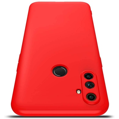 Пластиковая накладка GKK LikGus 360 градусов (opp) для Realme C3 Красный