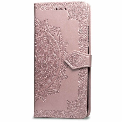 Шкіряний чохол (книжка) Art Case з візитницею для Xiaomi Redmi 7, Розовый