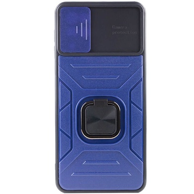 Удароміцний чохол Camshield Flash Ring для Samsung Galaxy A12 / M12, Blue