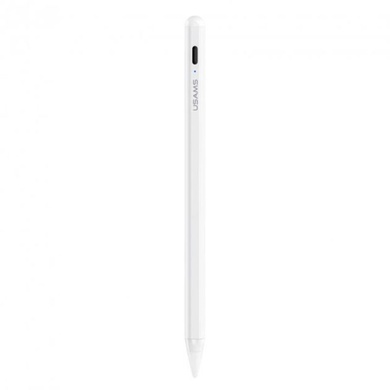 Стилус Usams US-ZB223 Tilt-sensitive Active Touch Capacitive for iPad White