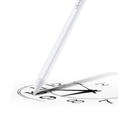 Стілус Usams US-ZB223 Tilt-sensitive Active Touch Capacitive for iPad, white