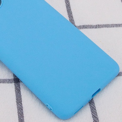 Силиконовый чехол Candy для Xiaomi Redmi Note 10 / Note 10s Голубой