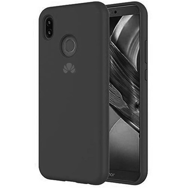Чохол Silicone Cover Full Protective (AA) для Huawei P20 Lite, Чорний / Black