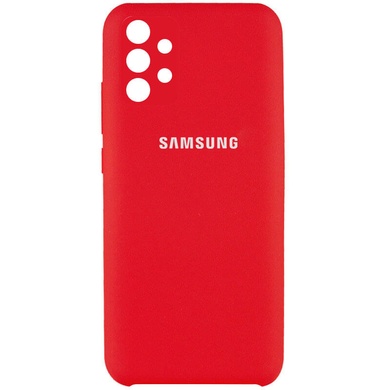 Чехол Silicone Cover Full Camera (AAA) для Samsung Galaxy A52 4G / A52 5G / A52s Красный / Red