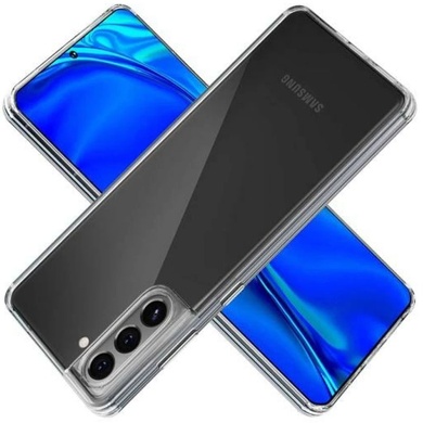 TPU чехол Epic Transparent 1,0mm для Samsung Galaxy S21 FE Бесцветный (прозрачный)
