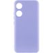 Чохол Silicone Cover Lakshmi Full Camera (AAA) для Oppo A78 4G, Бузковий / Dasheen