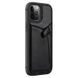 Кожаная накладка Nillkin Aoge (с карманом) для Apple iPhone 12 Pro Max (6.7") Черный